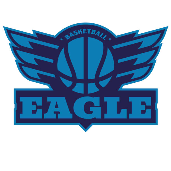 Eagle Basketball Logo Template Miniaturansicht