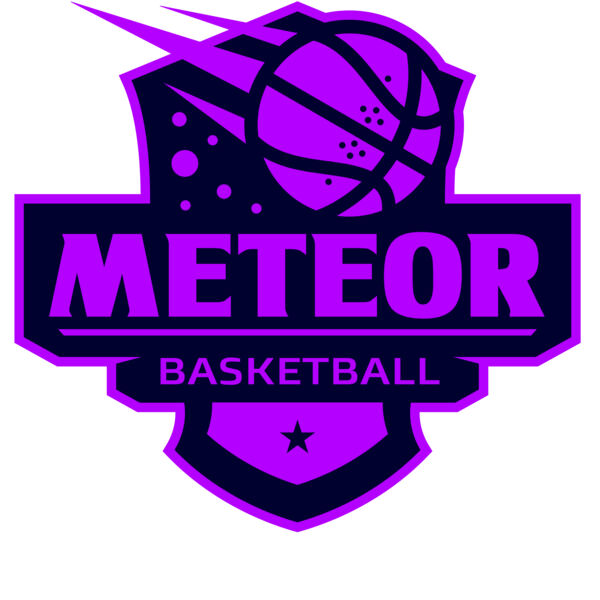 Meteor Basketball logo template Miniaturansicht