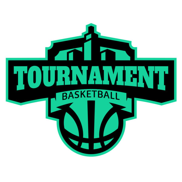 Tournament Basketball logo template Miniaturansicht