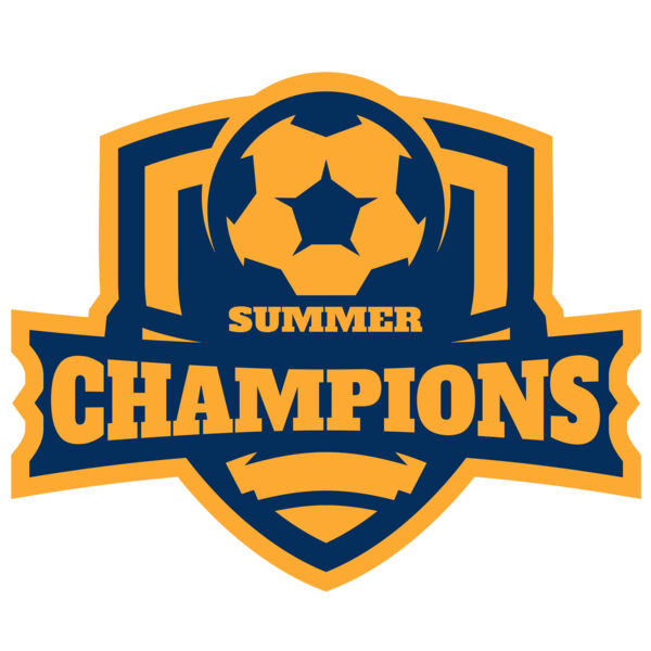Champions Summer Soccer logo template Miniaturansicht