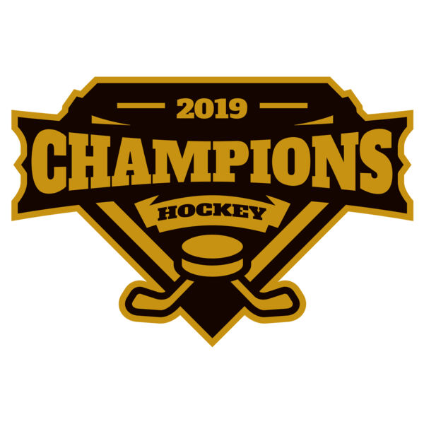 Champions Hockey logo template Miniaturansicht
