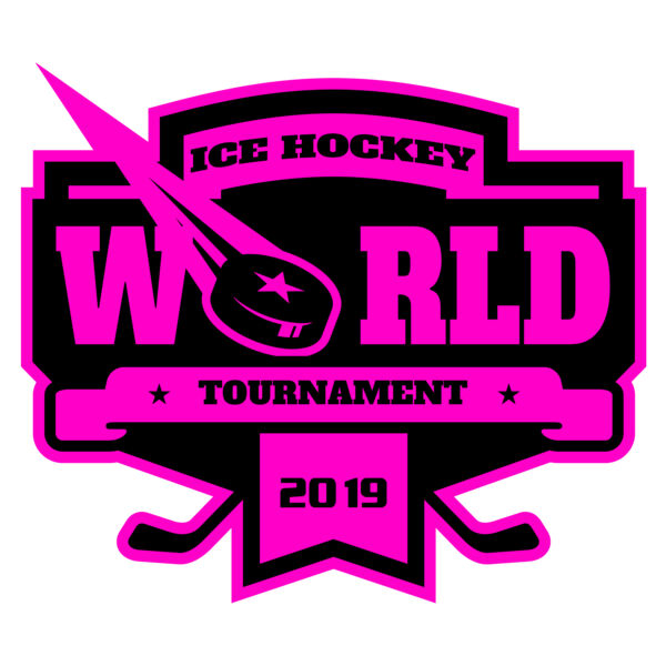 World Ice Hockey Tournament logo template Miniaturansicht