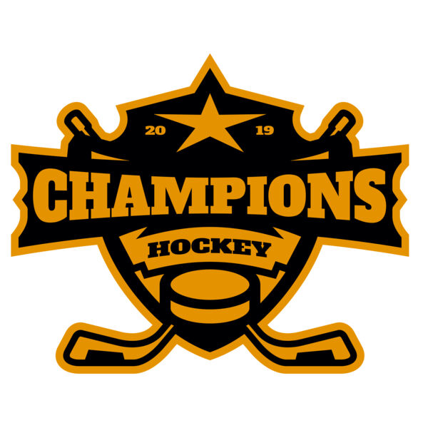 Champions Hockey logo template 02 Miniaturansicht