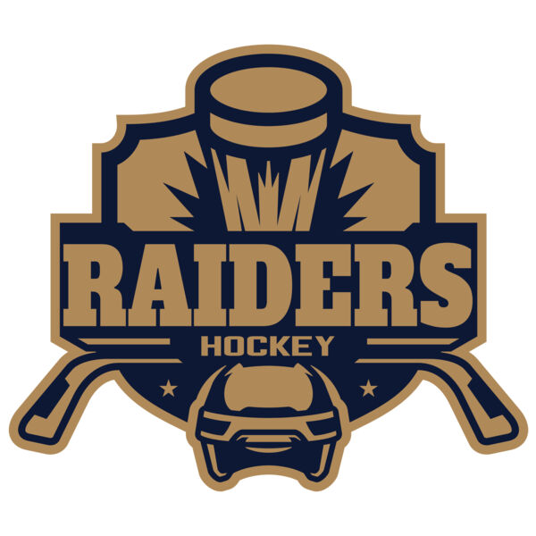 Raiders Hockey logo template Miniaturansicht