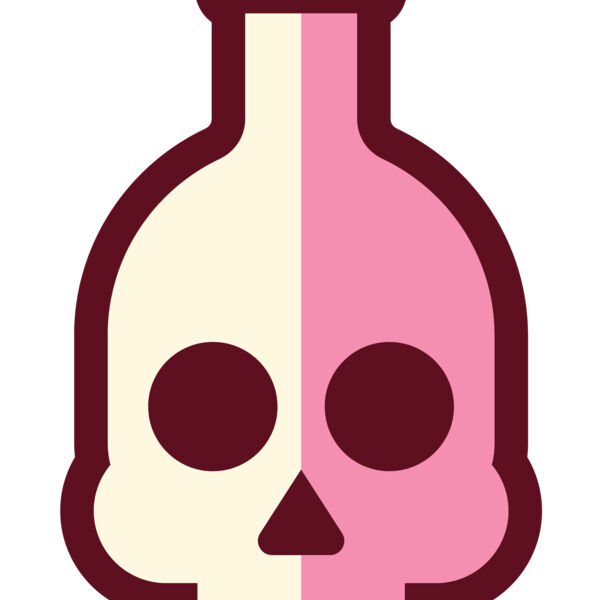 Elements Skull logo template 04 Miniaturansicht