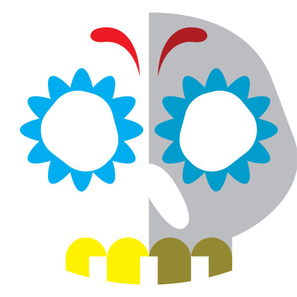 Elements Skull logo template 06 Miniaturansicht