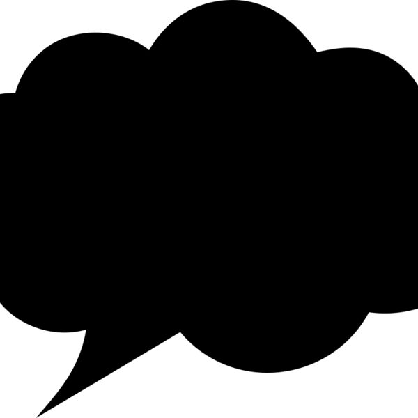Cloud speech bubble Miniaturansicht