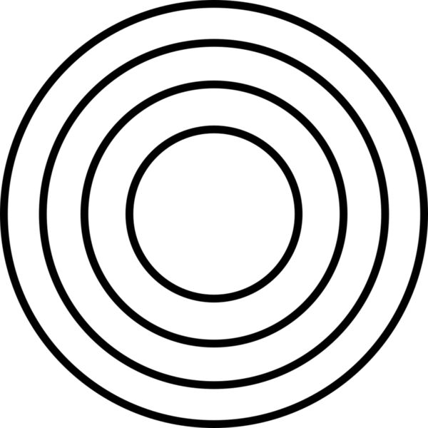 Concentric Circle Rings Miniaturansicht