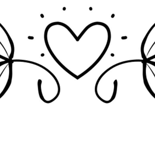 Botanical Heart Flourish Miniaturansicht