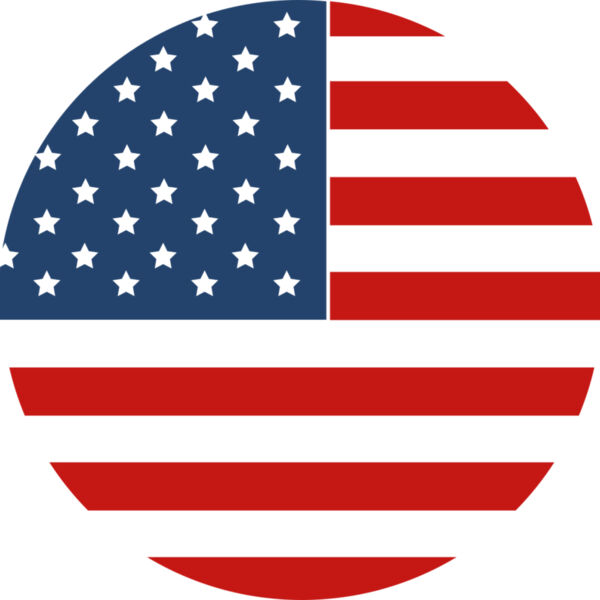 US Flag in Circle Miniaturansicht