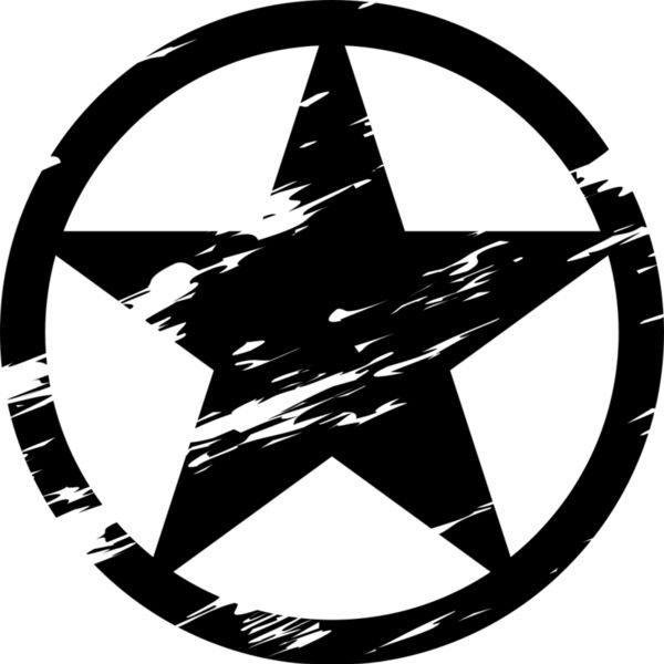 Military Star Badge Miniaturansicht