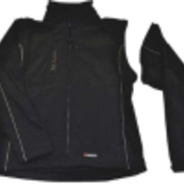RUNNER SOFTSHELLJACKE OTIS SCHWARZ GR - L Miniaturansicht
