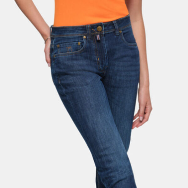 HAKRO Damen 5-Pocket-Jeanshose X-Stretch ECO Miniaturansicht