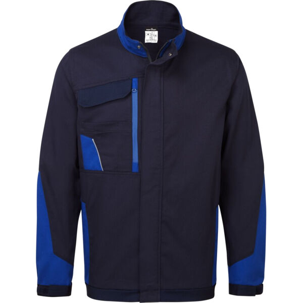 WX1 Zweifarbige wattierte Baumwoll - Arbeitsjacke Miniaturansicht