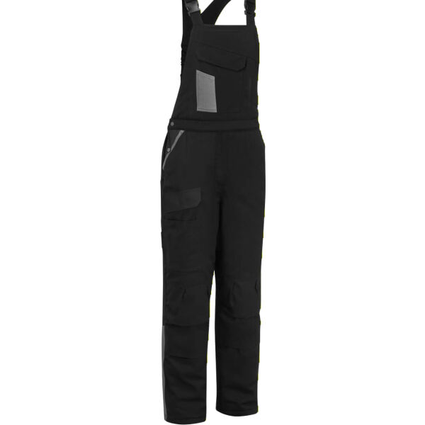 WX1 Zweifarbige Baumwoll - Latzhose Miniaturansicht