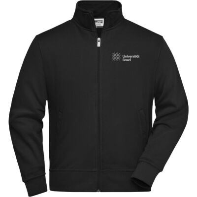 Sweatjacke mit Stehkragen Miniaturansicht